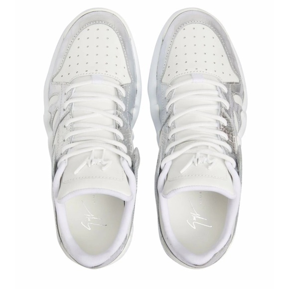 Giuseppe Zanotti Men Talon Metallic Sneakefs - Picture 2 of 14